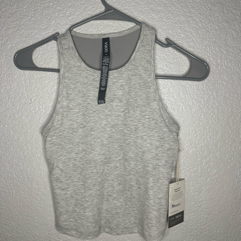 Women's Vuori Grey Pose Plyo Tank Top